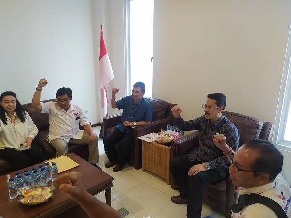 Kunjungi DPW Bali, Waketum Partai Perindo Konsolidasi Persiapan Verifikasi Faktual