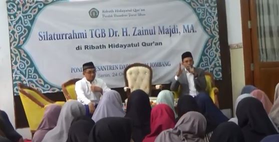 Kunjungi Ponpes Darul Ulum Jombang, TGB Kagum dengan Kitab Karya KH Afifudin Dimyathi yang Mendunia