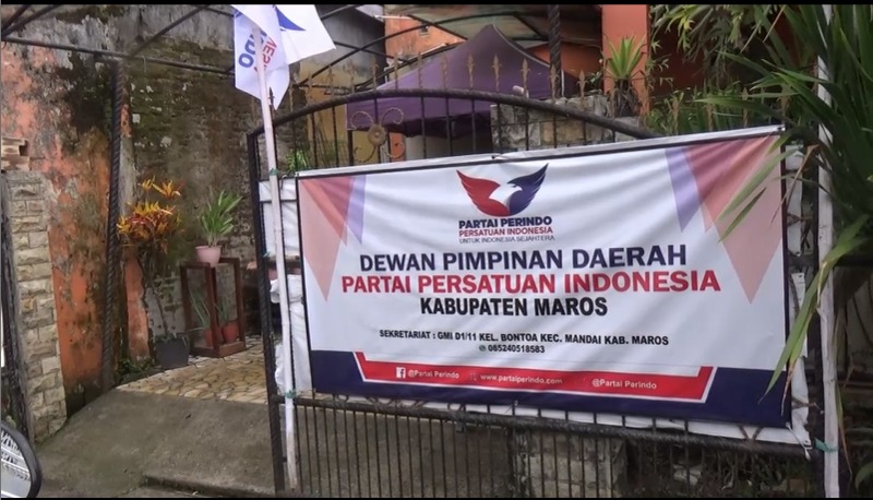 Meski Diguyur Hujan, Verifikasi Faktual DPD Partai Perindo Maros Dinyatakan Memenuhi Syarat