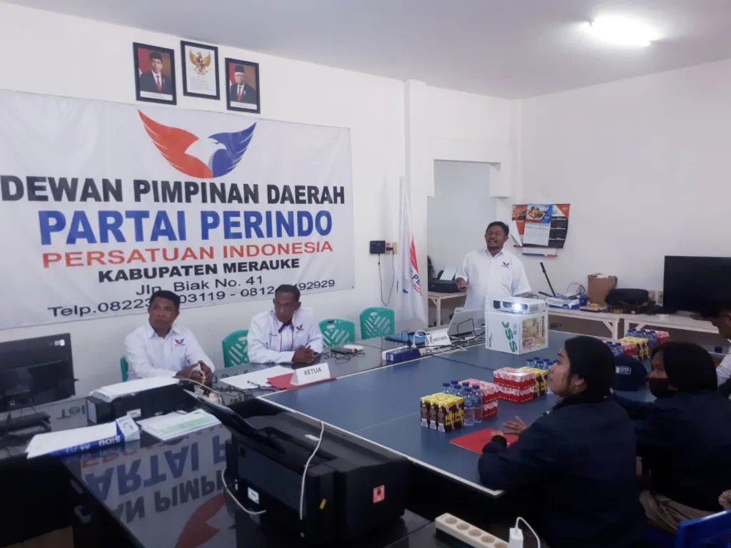Memuaskan, Hasil Verifikasi Faktual KPUD terhadap Partai Perindo Merauke 