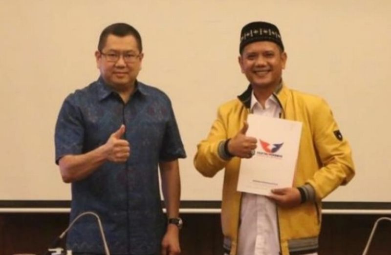 Oni Suwarman Gabung Partai Perindo, HT: Dia Jatuh Cinta pada Program Partai Memajukan Masyarakat Kecil