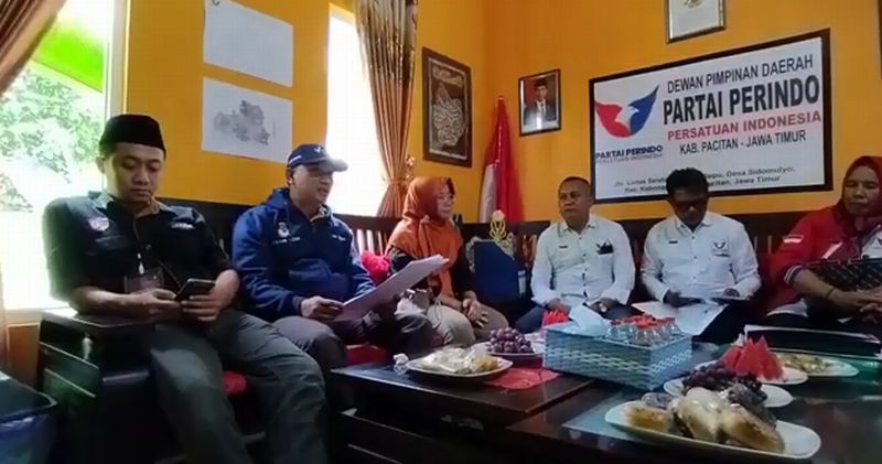Partai Perindo Pacitan Lolos Verifikasi Faktual KPU