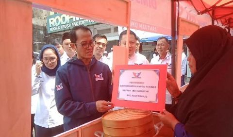 Partai Perindo Bantu Peralatan Lengkap UMKM Jambi, Warga: Bisa Menambah Perekonomian Keluarga 