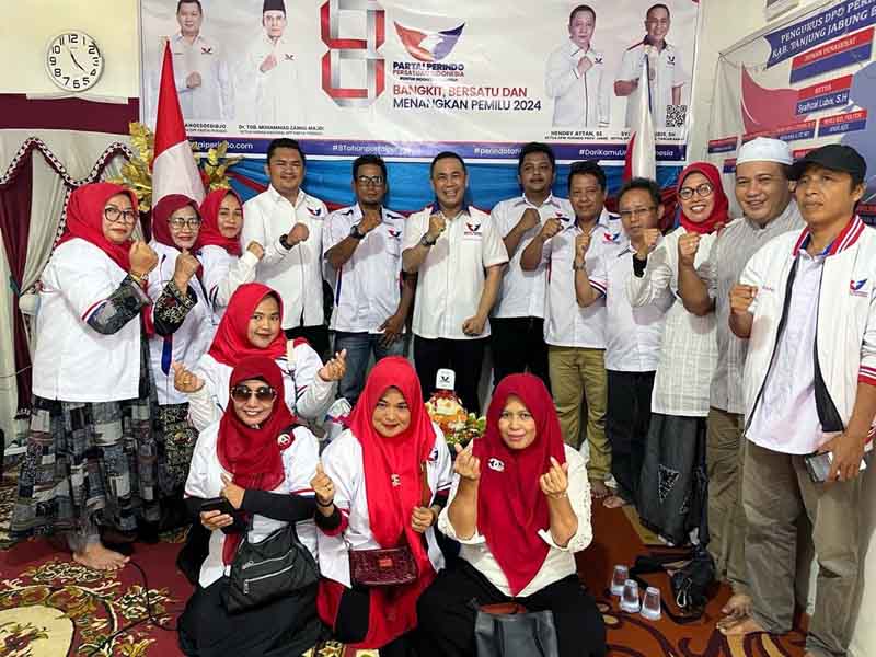 Kian Solid, Partai Perindo Tanjabbar Komit Menangkan Hajatan Pemilu 2024