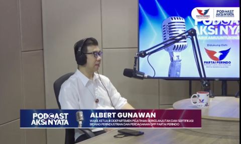 Podcast AKSi Nyata, Albert Gunawan Ungkap Alasan Gabung Partai Perindo 