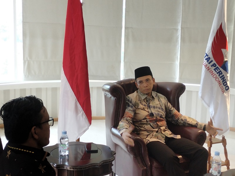 Bertemu GP Mania, TGB Ingatkan Relasi Relawan dengan Parpol