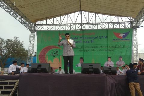Tausyiah Maulid Nabi di Deliserdang, TGB: Partai Perindo Sangat Menghargai Tradisi Keagamaan 