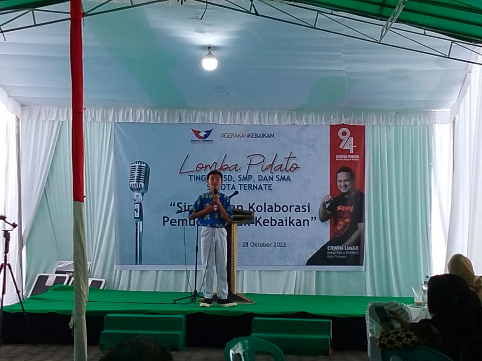 Sambut Hari Sumpah Pemuda, Partai Perindo Kota Ternate Gelar Lomba Pidato Berhadiah Puluhan Juta