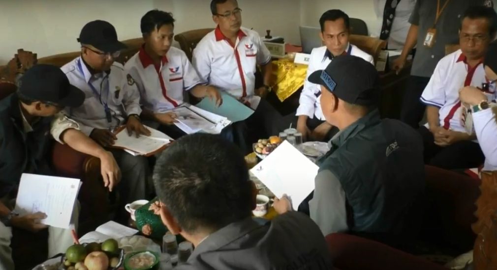 KPU Verifikasi Faktual Partai Perindo Tulang Bawang, Seluruh Berkas Memenuhi Syarat