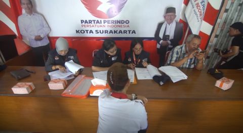 Verifikasi Faktual, Partai Perindo Kota Surakarta Dinyatakan Lolos
