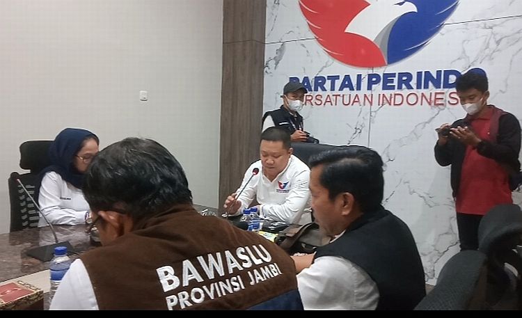 Verifikasi Faktual DPW Partai Perindo Jambi, KPU: Statusnya Sesuai Secara Keseluruhan