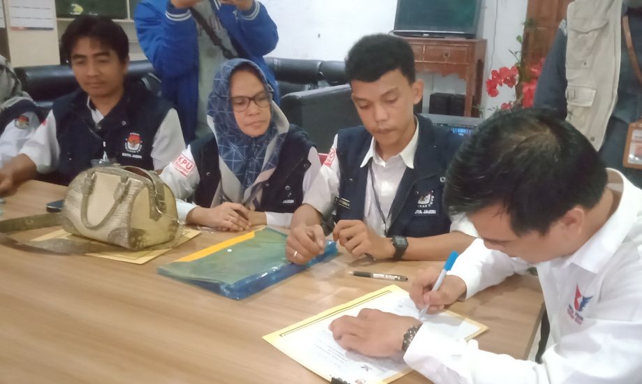 Verifikasi Faktual Partai Perindo Kota Jambi Lengkap, Tidak Ada Catatan