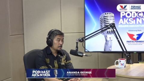 Bacaleg Partai Perindo Ananda George Kampanyekan Pelestarian Budaya