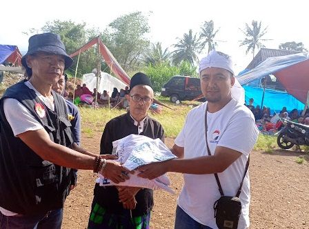 Bantu Warga Terdampak Gempa, Pemuda Perindo Jabar Dirikan Posko di Cianjur     