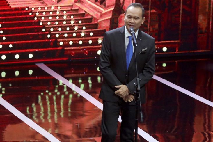 Singkatan Hary Tanoesoedibjo versi Cak Lontong Sukses Hibur Audiens HUT ke-8 Partai Perindo 