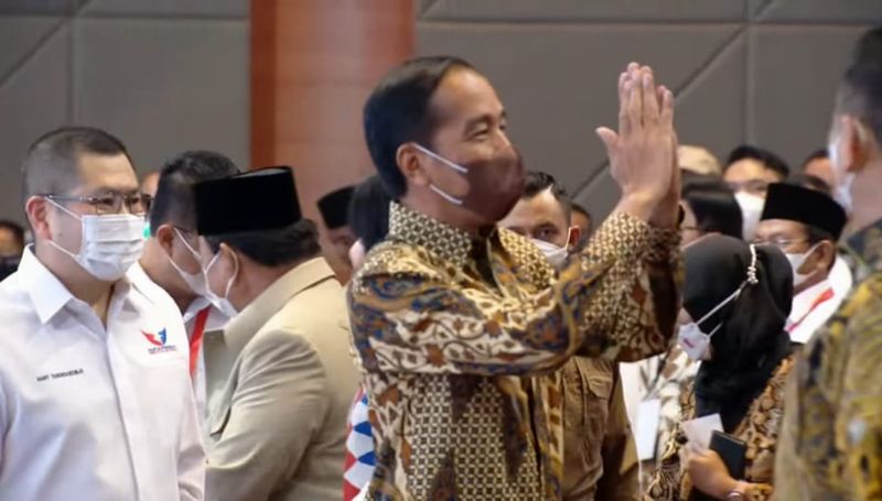 Jokowi Hadiri Peringatan HUT ke-8 Partai Perindo