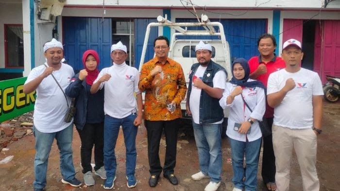 Meski Kantor Terdampak Bencana, Mahyudin Apresiasi Kader Partai Perindo Cianjur Gesit Bantu Korban Gempa