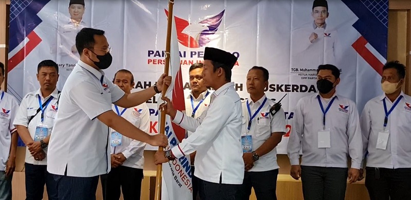 Pelantikan Kepengurusan DPD Perindo Jakarta Barat, Siap Berjuang Menangkan Pemilu 2024!