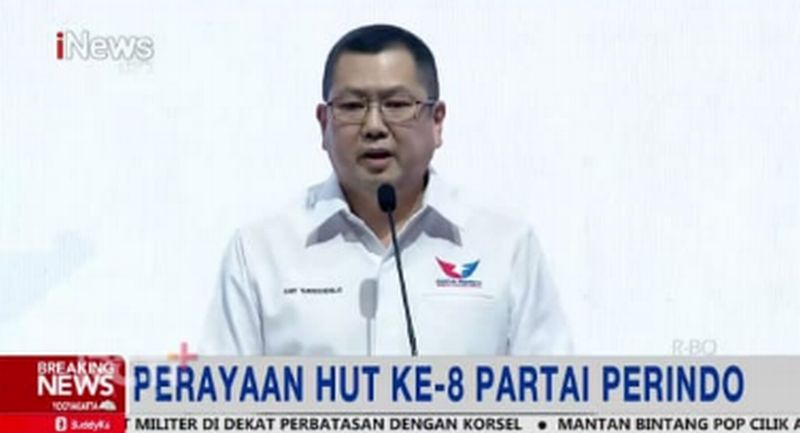 Partai Perindo Incar 2 Digit Kursi di Parlemen, HT Minta Arahan Jokowi     