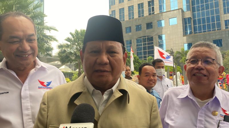 Ditebak Jokowi akan Jadi Presiden saat HUT Partai Perindo, Prabowo: Sebagai Prajurit Harus Siap!