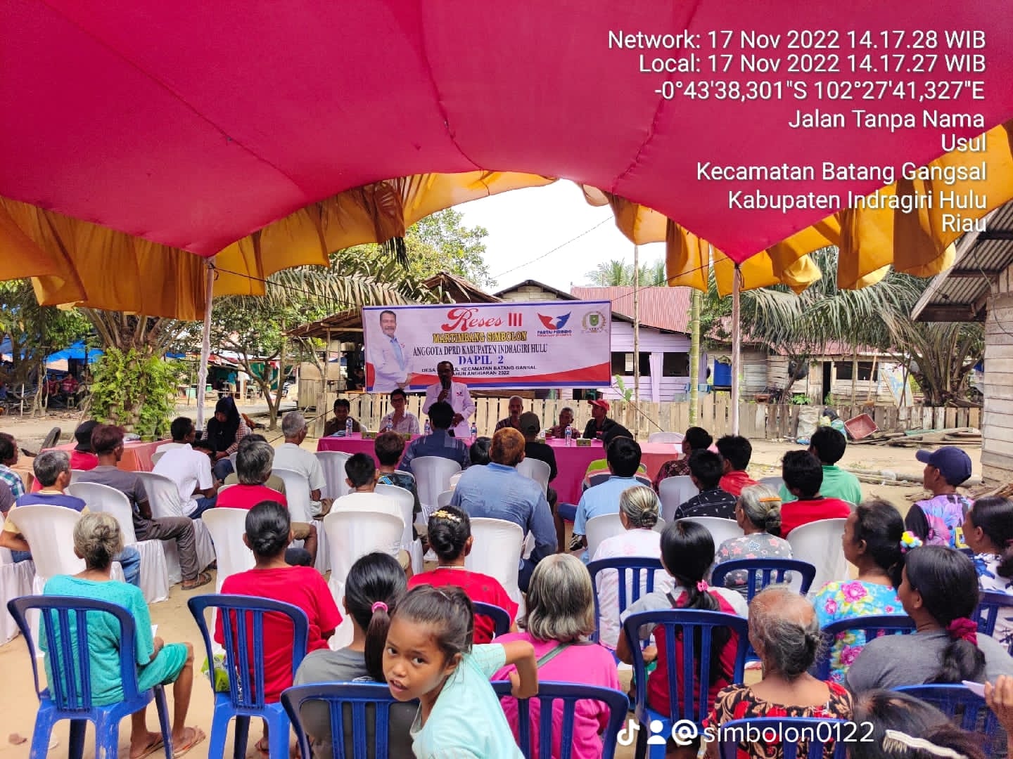 Perjuangkan Aspirasi dan Kebutuhan Rakyat, Politisi Partai Perindo Inhu Laksanakan Reses di 3 Desa   	