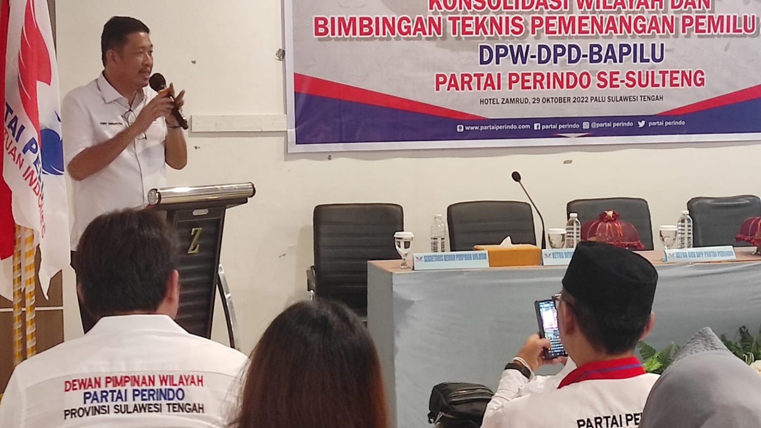 Ronny Saputra Berlabuh ke Partai Perindo Sulteng, Ini Harapan DPW dan DPP