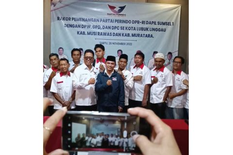 Sambut Pemilu 2024, Ini Target yang Harus Dicapai Partai Perindo di Sumsel
