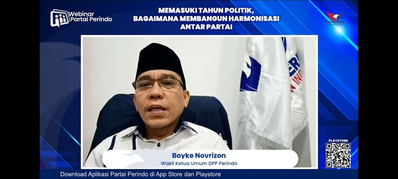 Soroti Buzzer, Waketum Partai Perindo: Kegaduhan Tak akan Terjadi jika Elit Politik Junjung Etika 