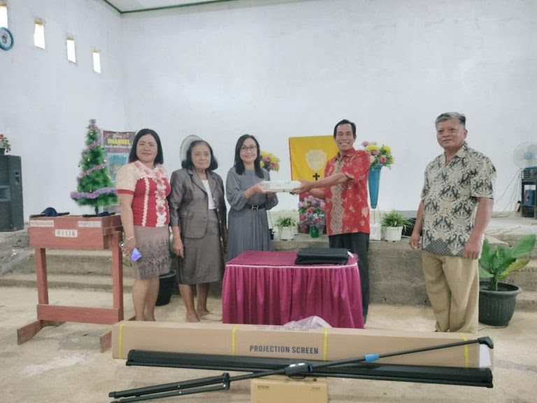Dapat Bantuan Sarana Peribadatan, GSJA Berterima Kasih kepada Politisi Partai Perindo Morut