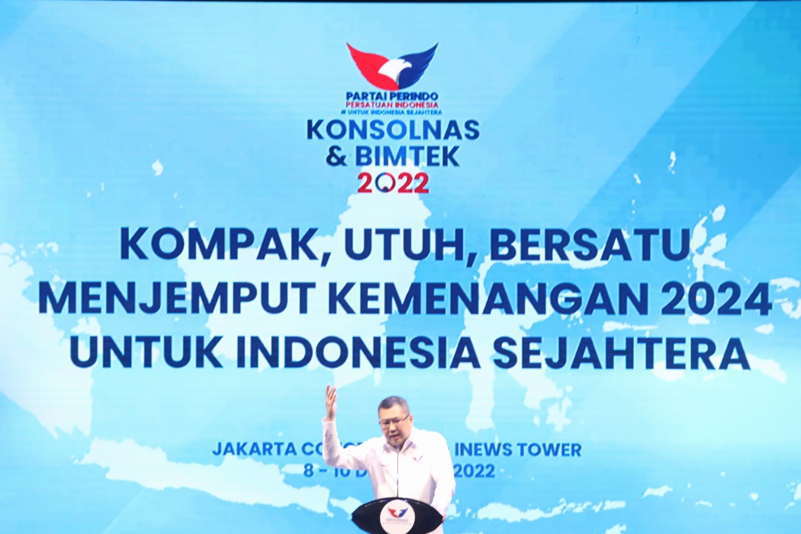 HT Paparkan Target Nasional hingga Kabupaten di Hadapan Anggota DPRD Partai Perindo se-Indonesia
