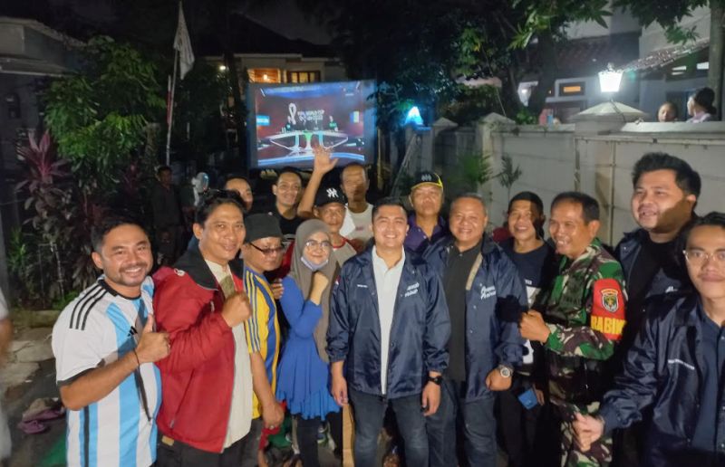Dramatis Nobar Argentina Kontra Prancis, Pemuda Perindo: Ini Menunjukkan Kalau Kita Merakyat