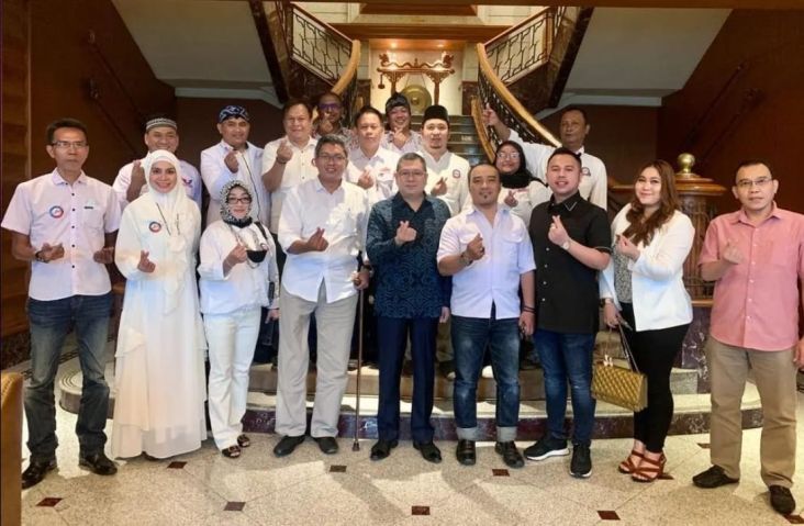 HT Terima Pimpinan GRIND: Maju Terus dan Berjuang untuk NKRI 