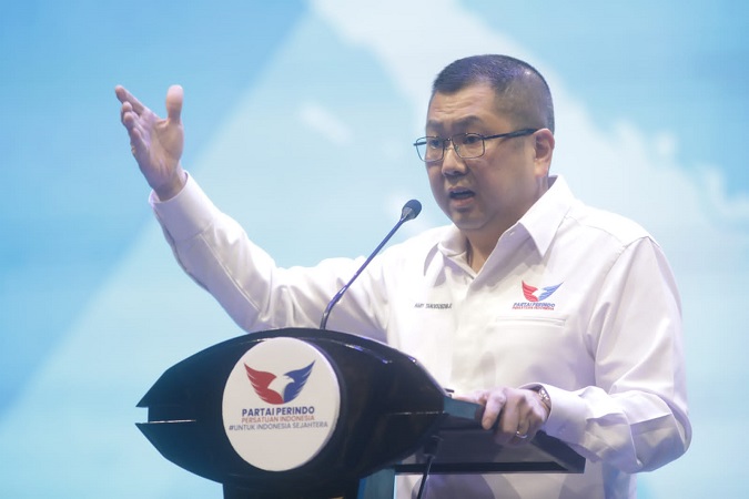 Incar Double Digit, HT Minta Caleg Partai Perindo Rajin Terjun ke Masyarakat