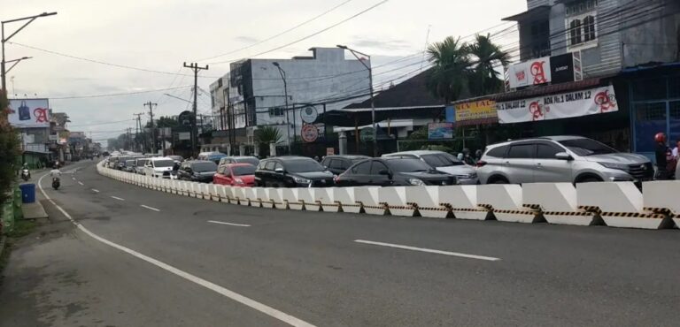 Partai Perindo Sumut Soroti Pemasangan Pembatas Median Jalan di Medan Johor
