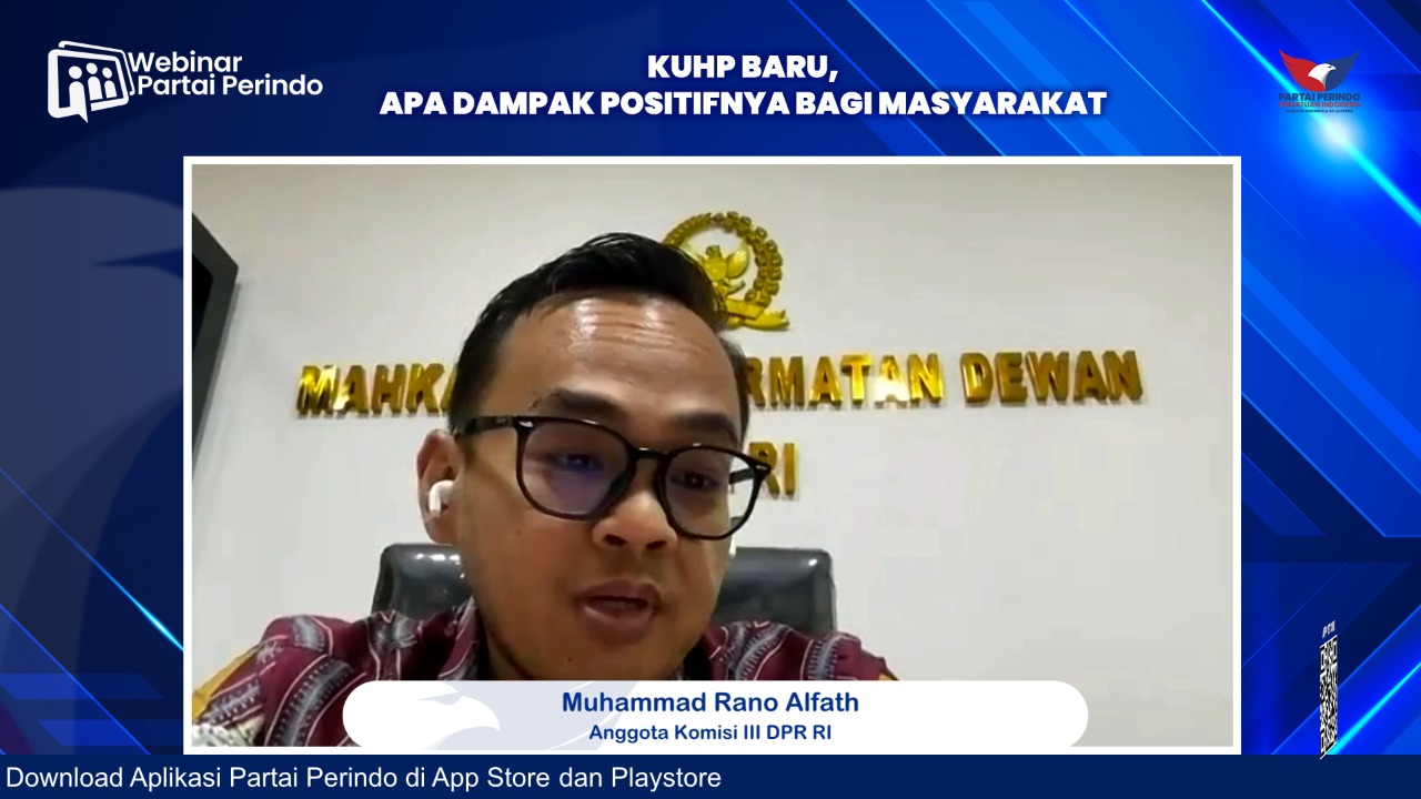 Polemik Pasal Kontroversial KUHP Baru, Rano Alfath: Tak Bisa Puaskan Semua Pihak 