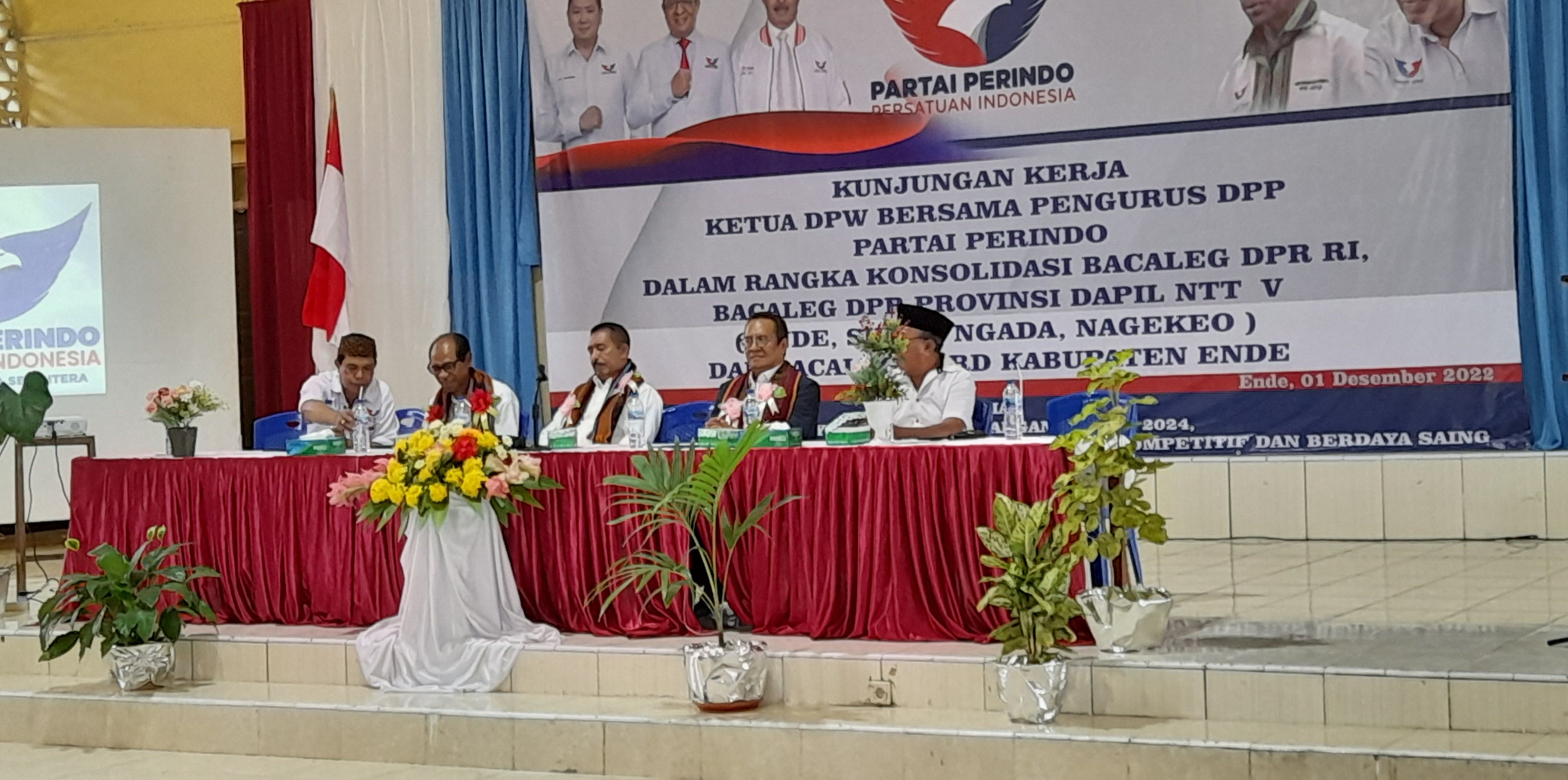 Jonathan Nubatonis: Partai Perindo NTT Siap Menang di Pemilu 2024