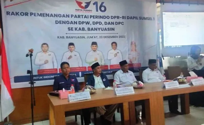 Banyak Diminati Bacaleg, Partai Perindo Musi Banyuasin Gaspol Ingin Rebut Pimpinan Fraksi