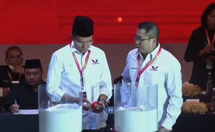 Partai Perindo Terima Nomor Urut 16 di Pemilu 2024, TGB: Insya Allah Nomor yang Berkah