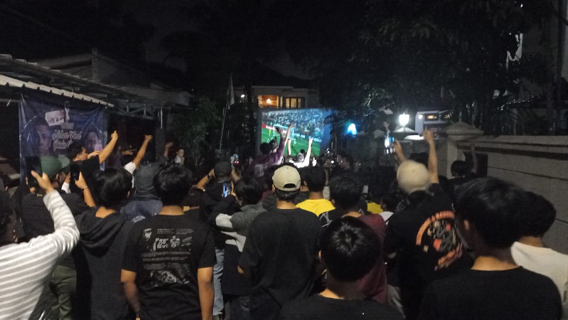 Nobar Final Piala Dunia Digelar Pemuda Perindo, Warga: Seru Banget dan Lebih Bermasyarakat 