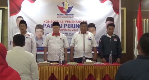 Konsolidasi Pengurus dan Caleg Partai Perindo Ponorogo Bahas Kelangkaan Pupuk 
