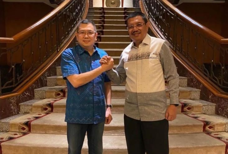 Mantan Gubsu Erry Nuradi: Saya Senang Bertemu dan Berbincang dengan Hary Tanoesoedibjo