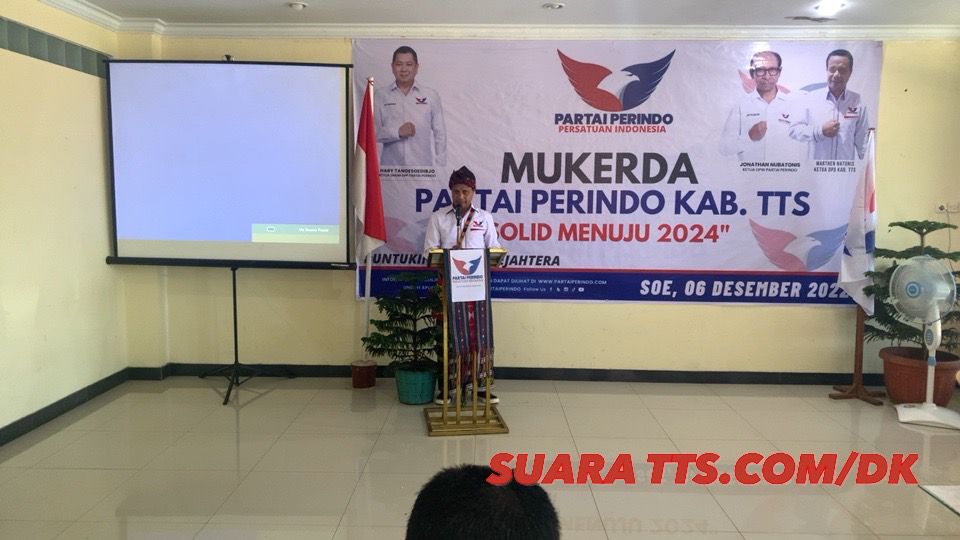 Muskerda Partai Perindo TTS, Marthen Targetkan 1 Fraksi di Pemilu 2024