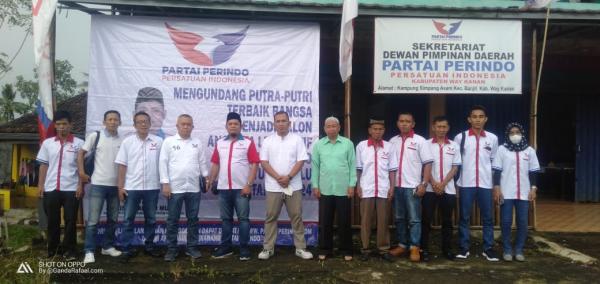 DPW Partai Perindo Lampung Minta DPD Way Kanan Perkuat Struktur Kepengurusan 