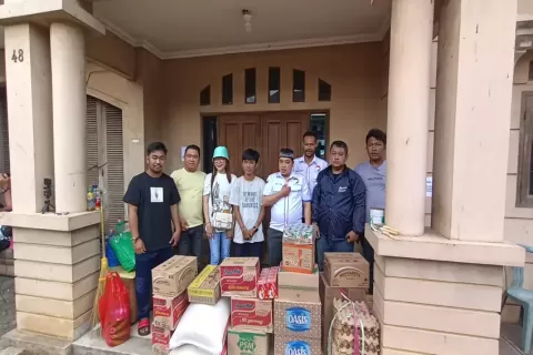 Dapat Bantuan Sembako dari Pemuda Perindo, Tiko: Sukses dan Berkah