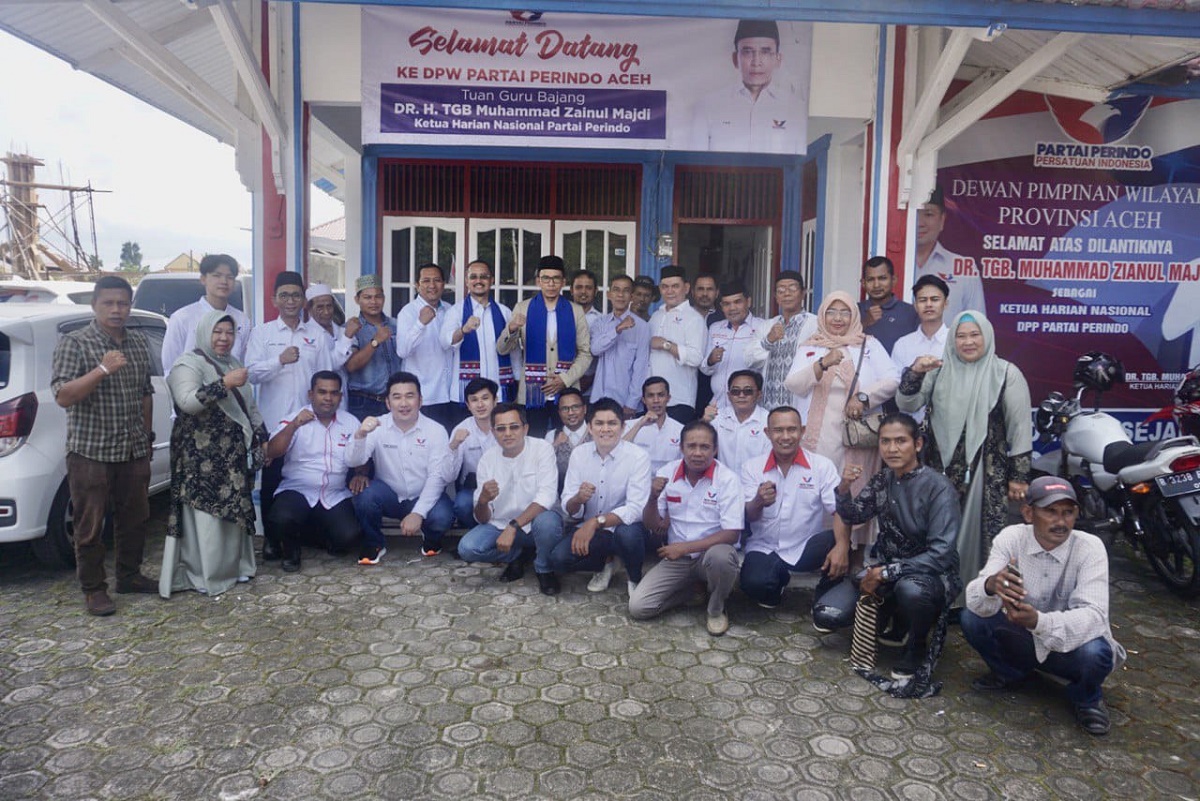 Dapat Banyak Masukan dari TGB, DPW Partai Perindo Aceh Makin Semangat