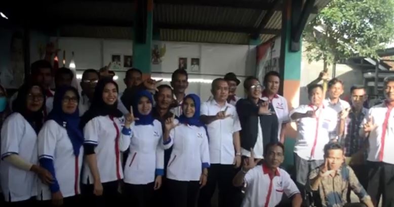 Sosialisasikan Nomor Urut 16, Partai Perindo Lampung Sambangi Pringsewu