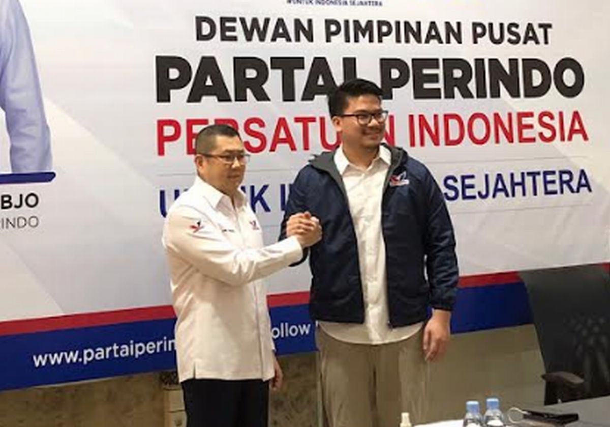 Gabung Partai Perindo, Michael Sianipar Siap Hadirkan Caleg Muda dan Berkualitas