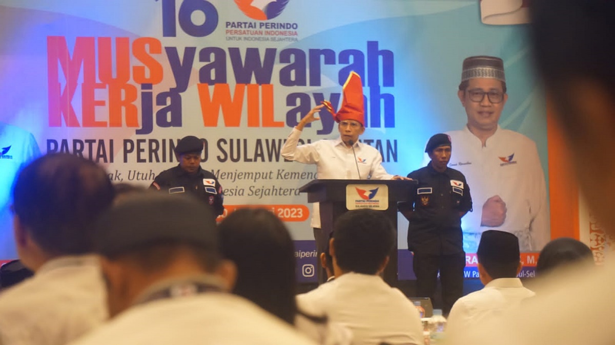 Hadiri Muskerwil DPW Partai Perindo Sulsel, TGB Zainul Majdi: Keragaman Jadi Kekuatan Kita