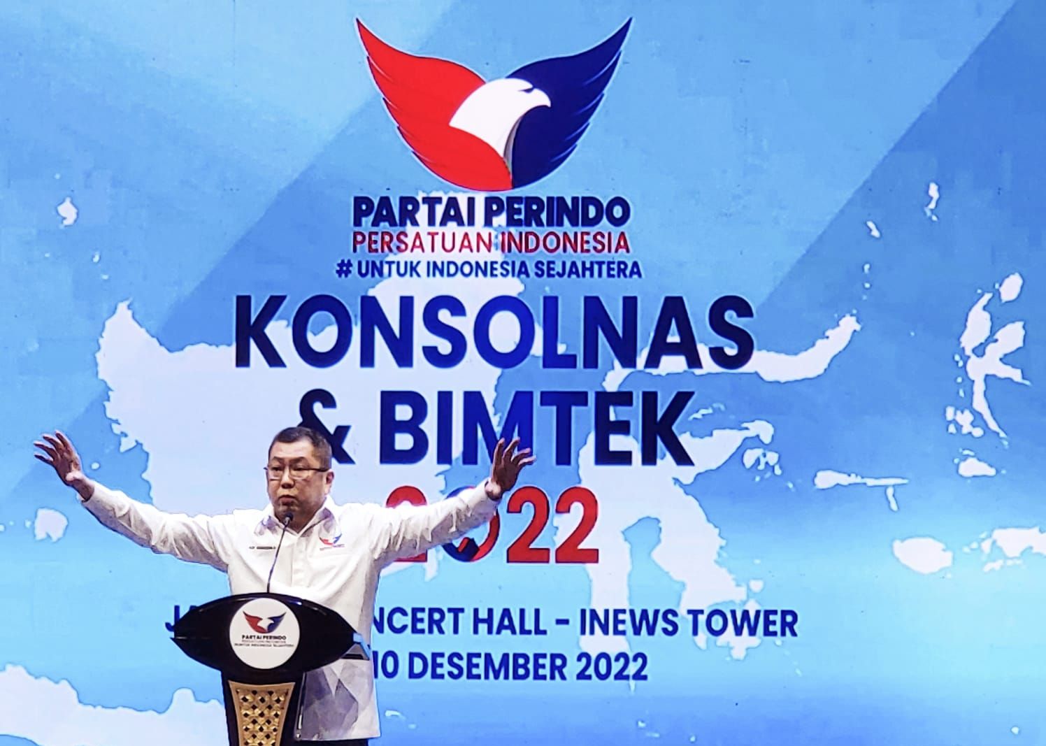 HT Masuk 10 Besar Tokoh yang Dapat Sejahterakan Masyarakat, Waketum: Suatu Kebanggan bagi Partai Perindo 
