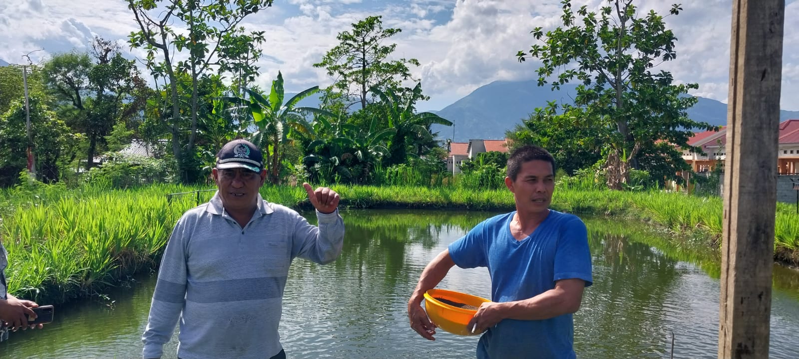 TOP! Politikus Partai Perindo Palu Kembangkan Teknologi Bioflok Budidaya Ikan